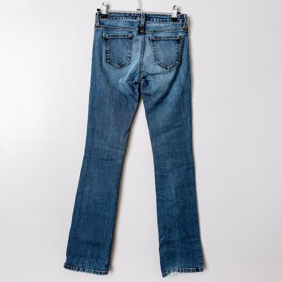 TheMogan Straight Leg Light Wash Denim Jeans Size 3 - Picture 4 of 8